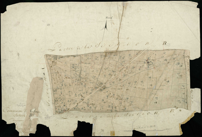 Section B2, Plan (le).