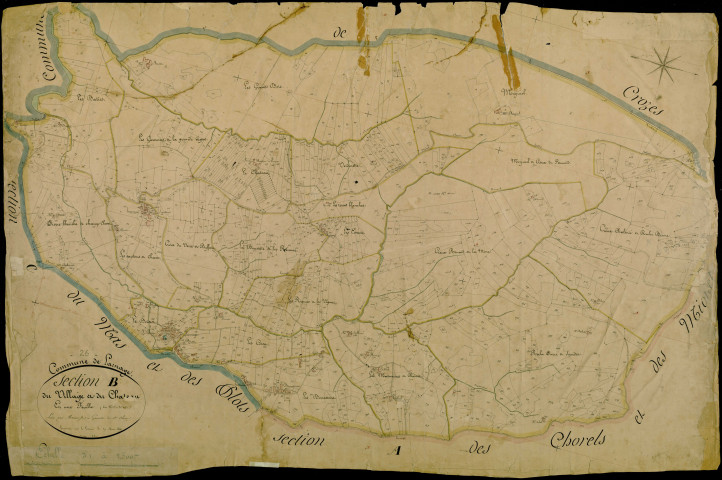 Section B, Village (le) et Château (le).