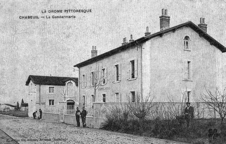 Chabeuil.- La gendarmerie.