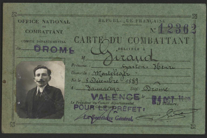 Giraud, Gaston Henri