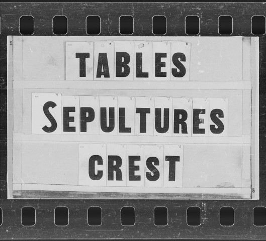 Sépultures (1700-1792).