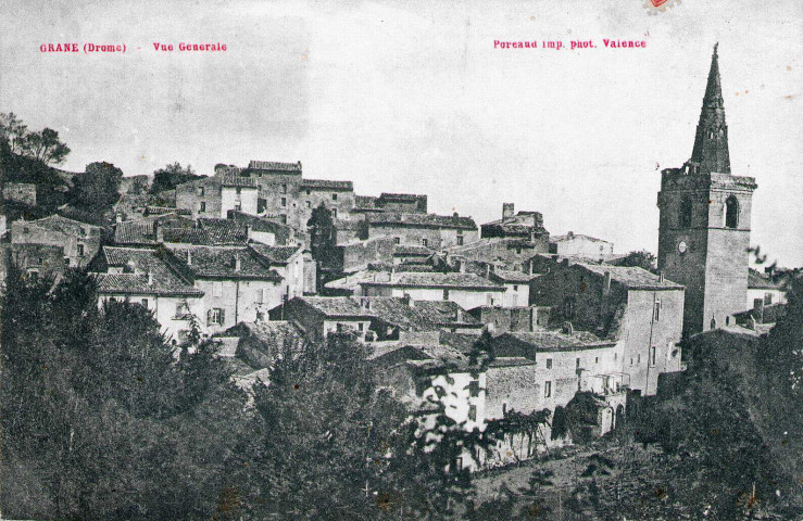 Vue générale du village.