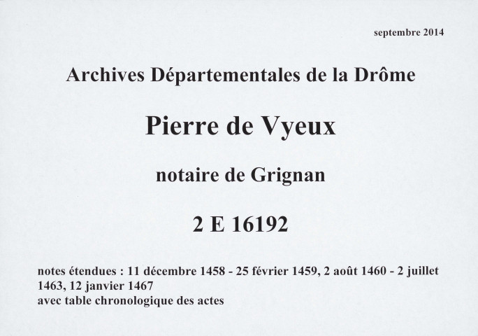 Notes étendues (1458-1462).