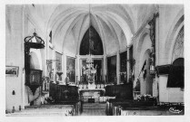 Rochegude.- Intérieur de l'église Saint-Denis.