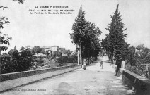 Mirabel-aux-Baronnies.- Le pont sur la Gaude.