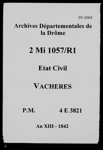 an XIII-1842