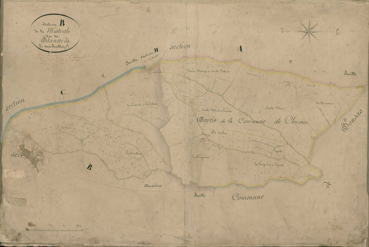 Section B1, Mistrale (la) et Planards (les).