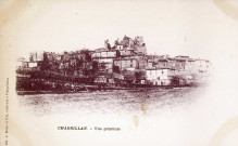 Chabrillan. - Vue générale du village.