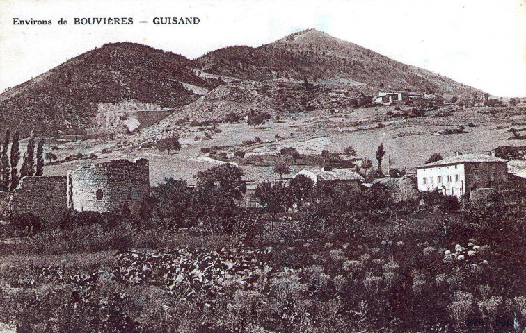 Vue du hameau Guisans.