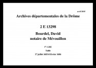 17 juillet 1683-8 février 1686