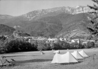 Châtillon-en-Diois. - Le camping.