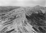 Vue aérienne du plateau.