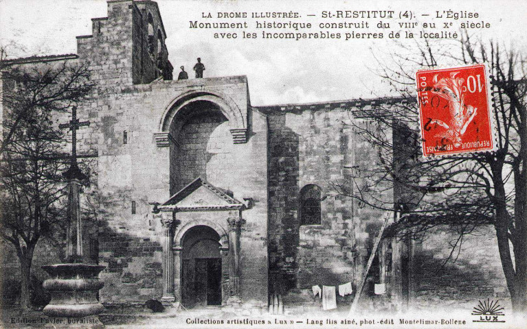 L'église Saint-Restitut.