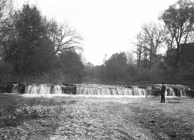 Montélimar. - Albert Aymé-Martin, sur les berges du Jabron à la confluence avec le Roubion.
