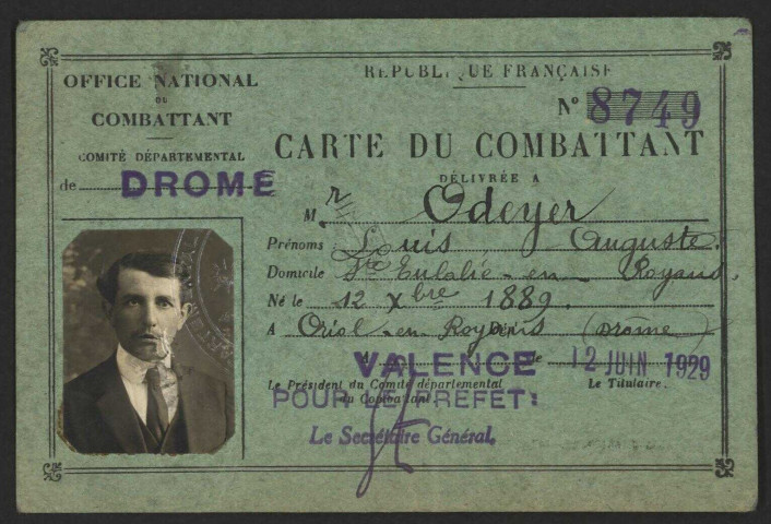 Odeyer, Louis Auguste