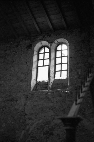 Dieulefit.- Fenêtres du chœur de la chapelle Saint-Pierre.