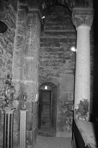 Dieulefit. - Réunion de chantier à la chapelle Saint-Pierre.