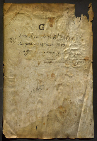 22 octobre 1684-14 mars 1687