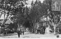 Crest.- Avenue de la gare.