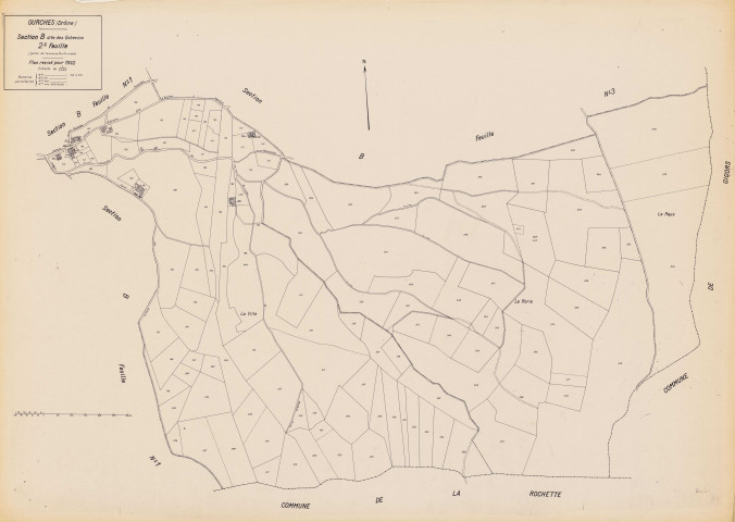 B2, Les Échevins. 1932.