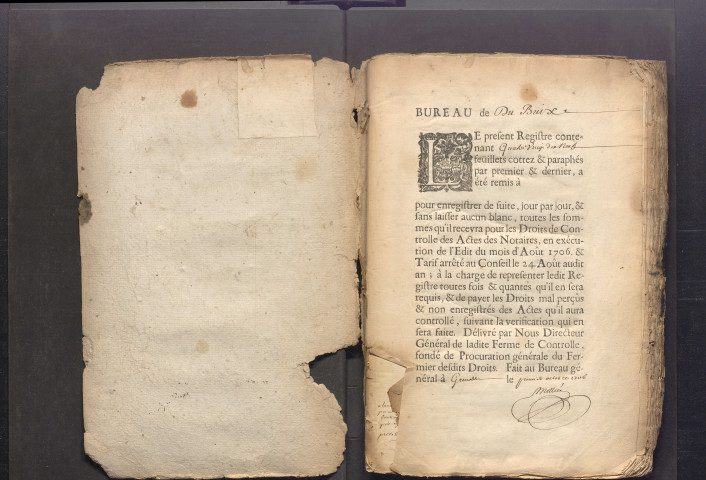 23 octobre 1706-25 juin 1709