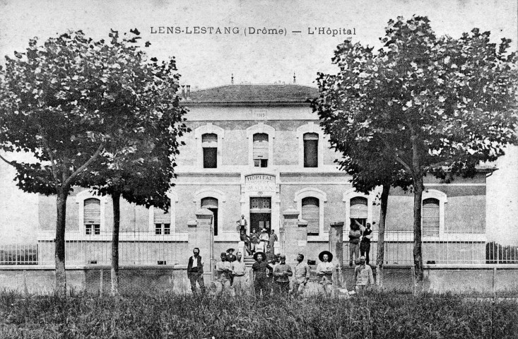 L'hôpital construit en 1913.