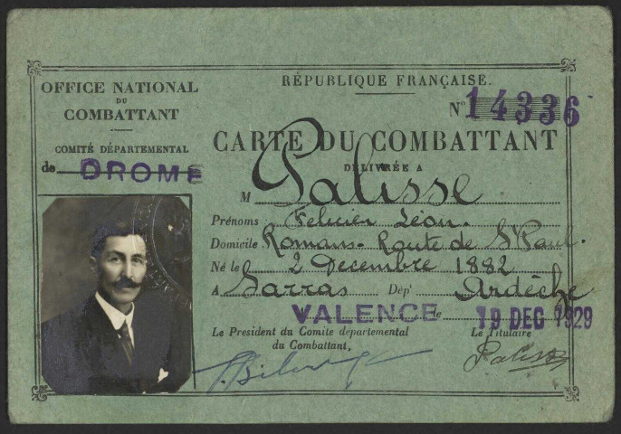 Palisse, Félicien Léon