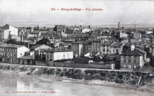 Vue d'une partie de la ville et de l'Isère.