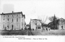 Place de l'hôtel de ville.