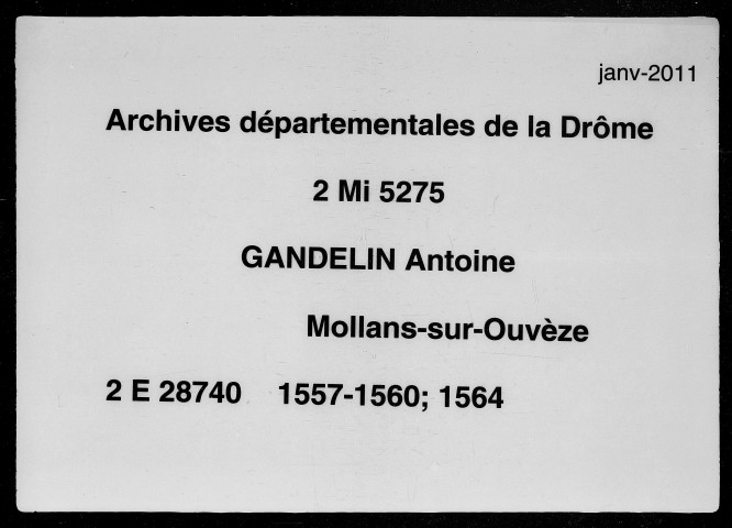 28 décembre 1557-15 décembre 1558