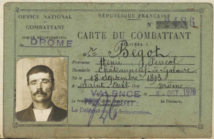 Bégot, Henri Ferréol