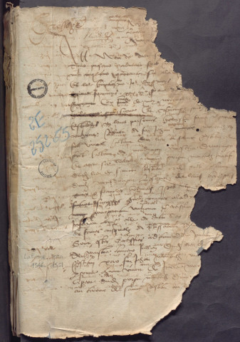 Étendues (1546-1551).