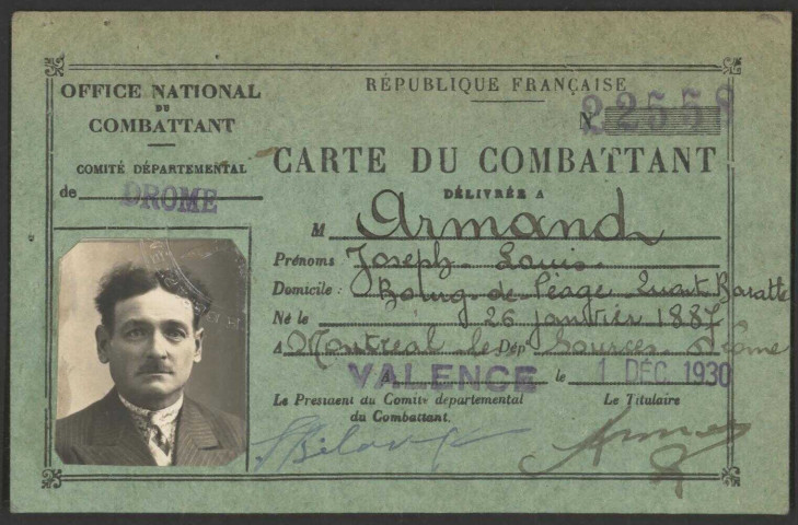 Armand, Joseph Louis