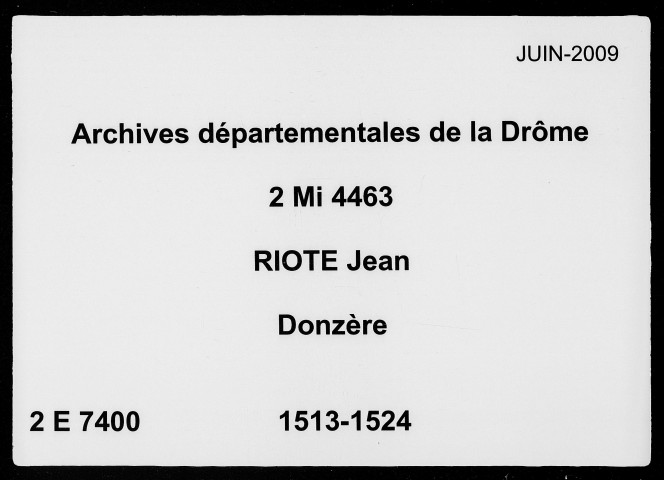 Notes étendues (21 mars 1513-10 mars 1524).