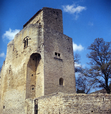 Le Poët-Laval.- Le château féodal.