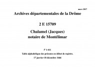 17 janvier-18 décembre 1666