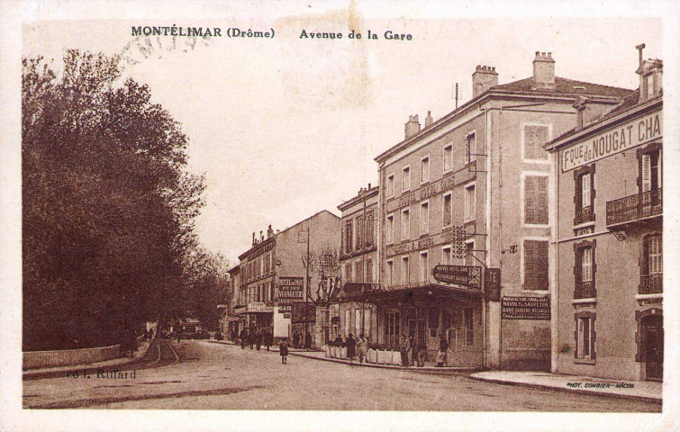 L'actuelle avenue du Générale de Gaulle.