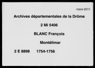 11 août 1754-10 avril 1756