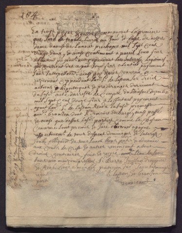 5 septembre 1721-4 août 1722