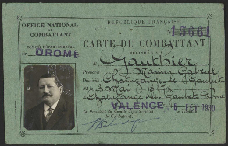 Gauthier, Marius Gabriel