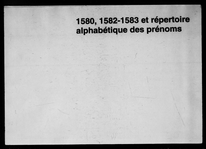 Notes brèves (3 février 1567-2 janvier 1568).