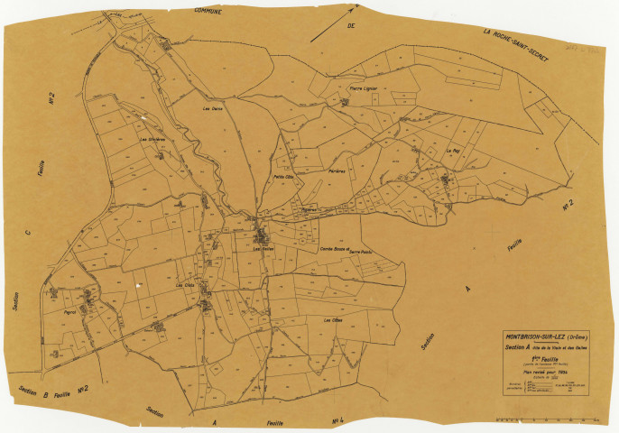 A1, La Viale et Les Gailes. 1934.