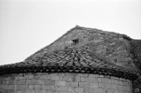 La Bâtie-Rolland. - Détail du chevet de la chapelle Saint-Andéol.