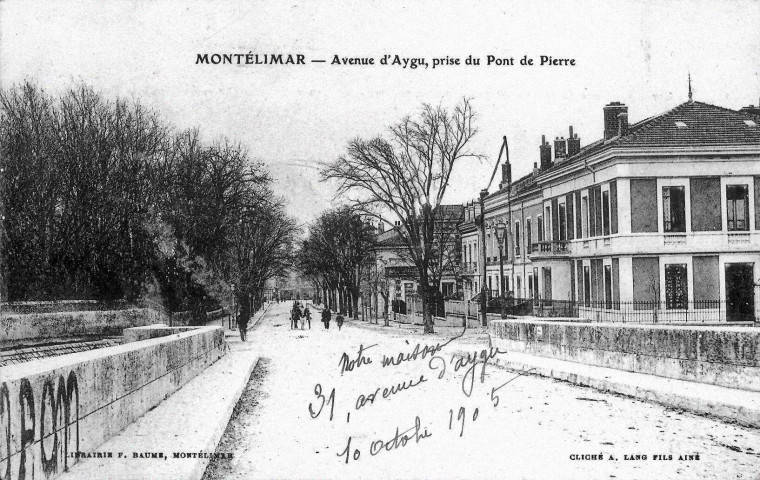 Avenue d'Aygu.