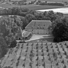 Vue aérienne du château du Freyssinet.