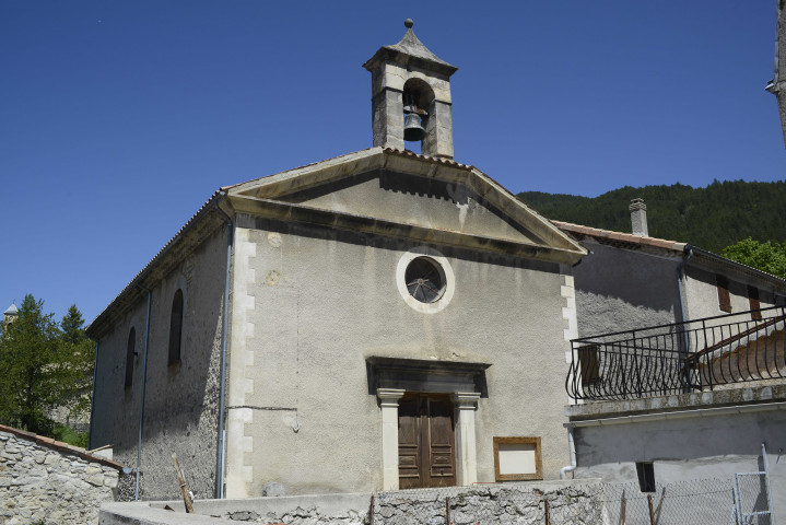 Beaurières.- Le temple.