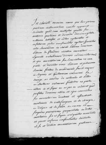 Transaction avec Jean et Pierre Romans.