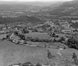 Vue aérienne des remparts.