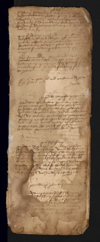 Notes brèves (27 mars 1481-10 avril 1482) ; justice seigneuriale de Venterol (27 mars-29 octobre 1481) (27 mars 1481-10 avril 1482).