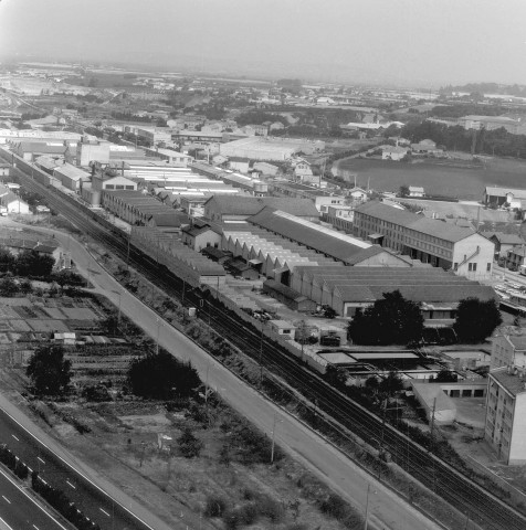 Vue aérienne L'usine M.G.M.